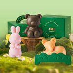 DONGGUBAT Perfume Line Animals Village in the Forest Perfume Bar Set All In One Soap Diffuser Gift _ Made in Korea